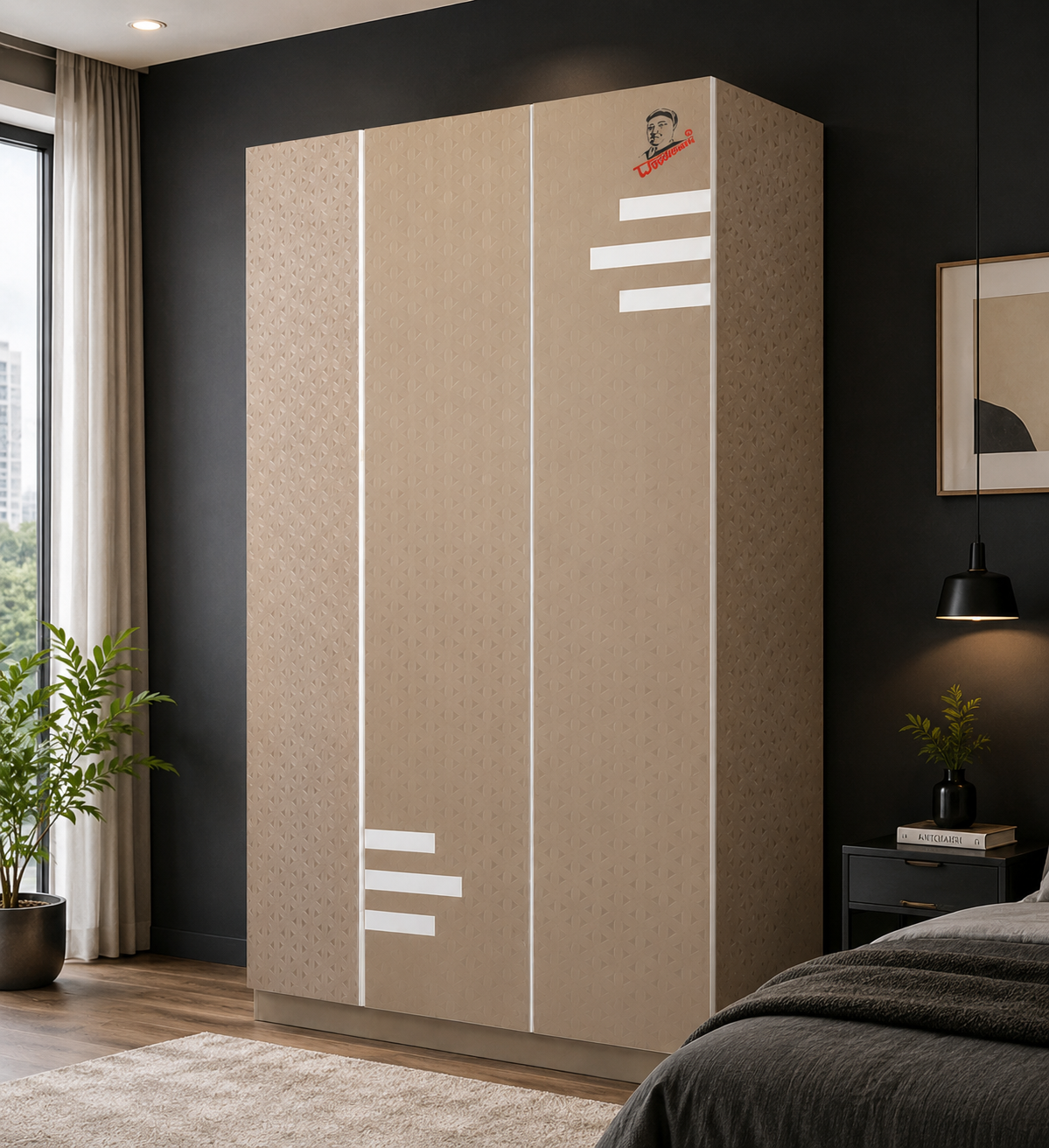 WOODSMAN IVORA DUO Premium 2-Door Modular Wardrobe
